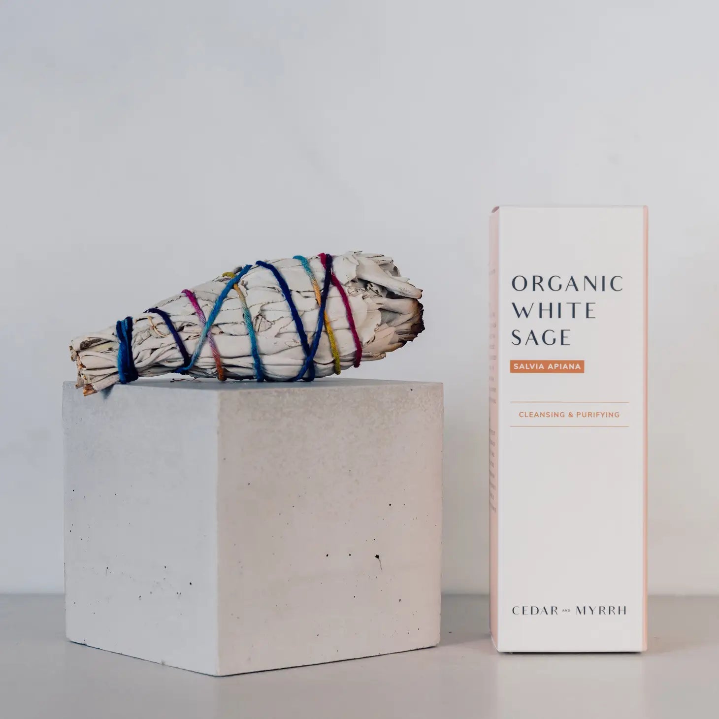Cedar and Myrrh | Organic White Sage - serenities